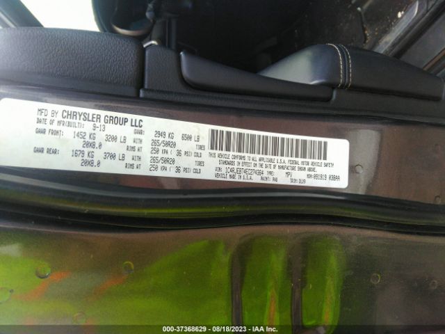 1C4RJEBT4EC274364 Jeep Grand Cherokee Limited