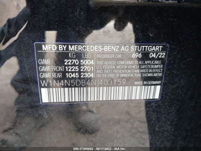 2022 MERCEDES-BENZ AMG GLA 45 W1N4N5DB4NJ403159 Photo 8