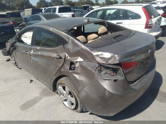 2012 HYUNDAI ELANTRA GLS VIN: 5NPDH4AE6CH108884