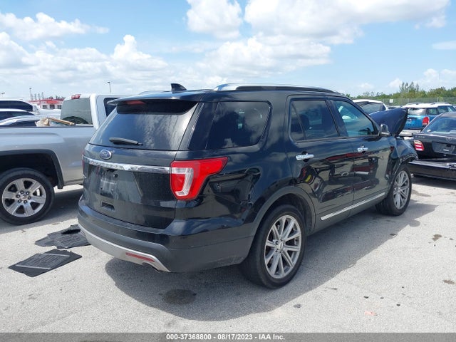 2017 FORD EXPLORER LIMITED VIN: 1FM5K7F85HGC06418