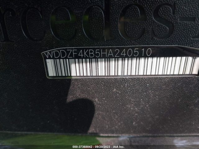 WDDZF4KB5HA240510 Mercedes-Benz E-class E 300