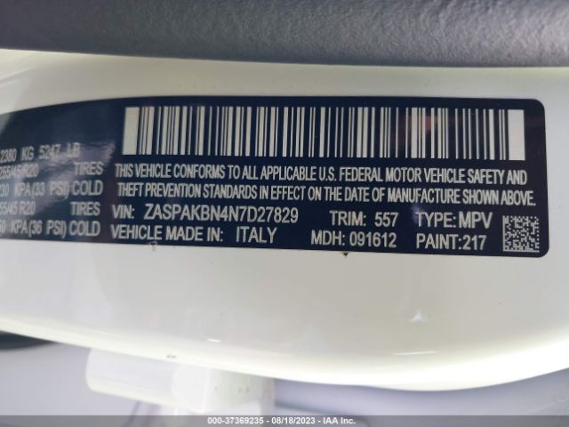 2022 ALFA ROMEO STELVIO ZASPAKBN4N7D27829 Photo 8