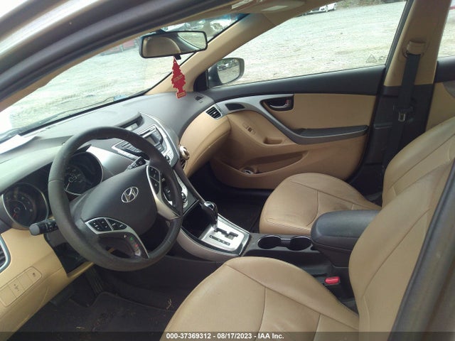 2011 HYUNDAI ELANTRA LTD PZEV VIN: 5NPDH4AE1BH006455