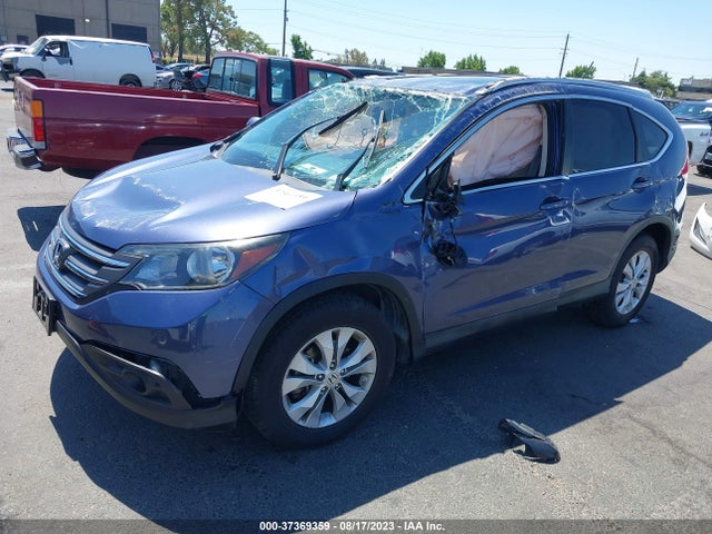 Honda Cr-v Ex-l 2014 2HKRM4H7XEH612429 Image 2
