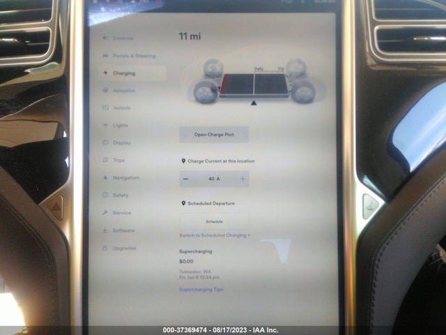 Tesla Model S 85d/70d/90d/p90d 2015 5YJSA1S24FF089950 Image 8