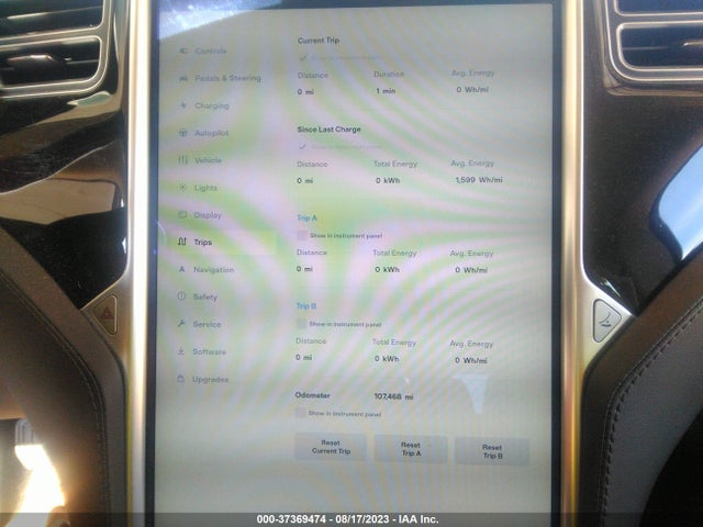 Tesla Model S 85d/70d/90d/p90d 2015 5YJSA1S24FF089950 Image 14