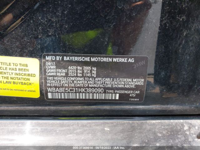WBA8E5C31HK389090 BMW 3 Series 328d