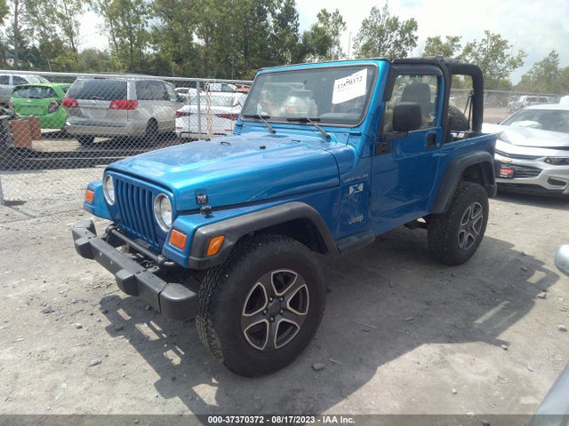 2003 JEEP WRANGLER X VIN: 1J4FA39S53P304198