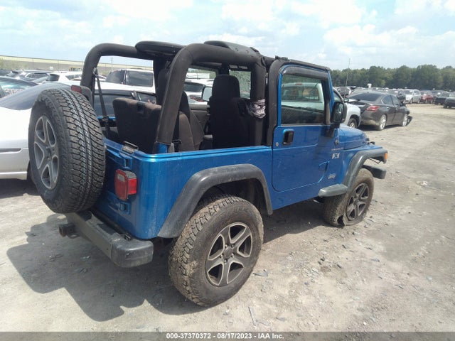 2003 JEEP WRANGLER X VIN: 1J4FA39S53P304198