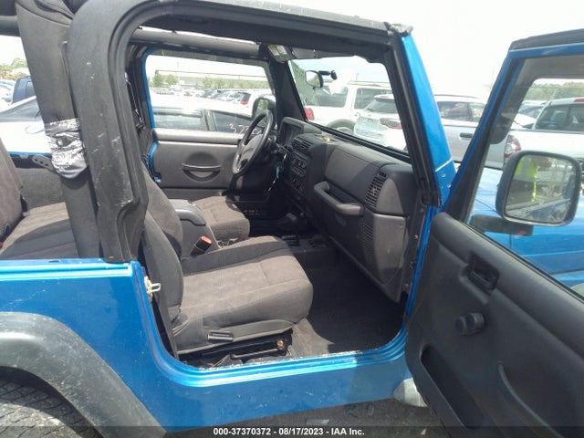 2003 JEEP WRANGLER X VIN: 1J4FA39S53P304198
