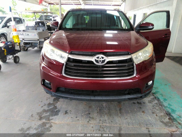 2014 TOYOTA HIGHLANDER XLE VIN: 5TDKKRFH8ES022093