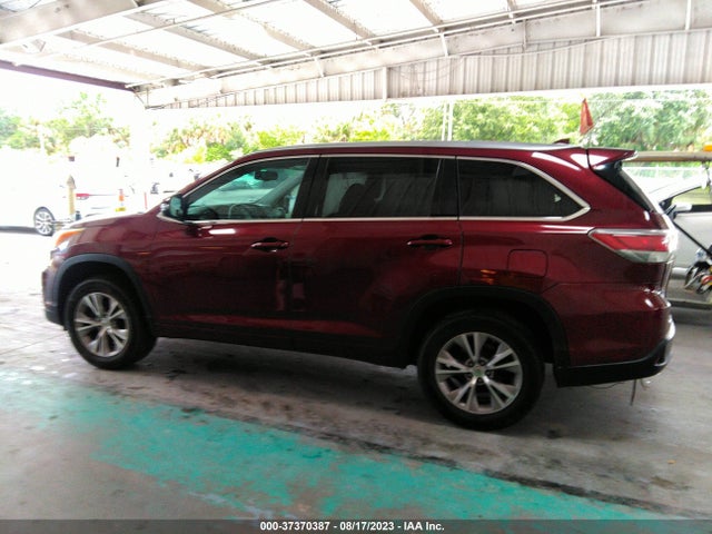 2014 TOYOTA HIGHLANDER XLE VIN: 5TDKKRFH8ES022093