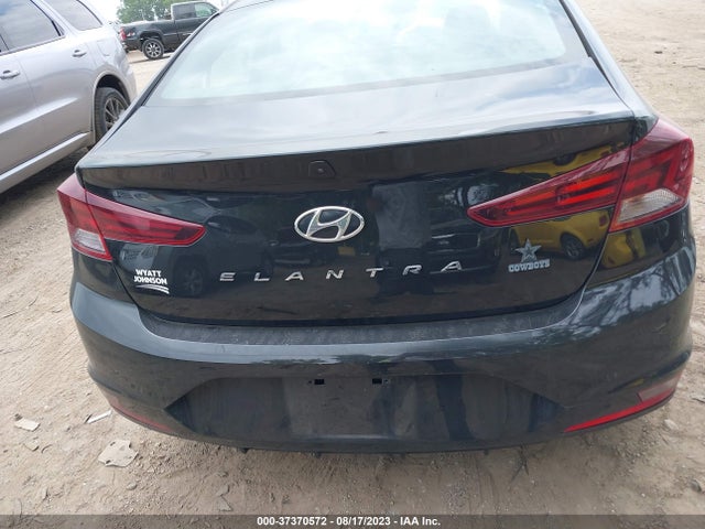 2019 HYUNDAI ELANTRA VALUE EDITION VIN: KMHD84LF0KU877001