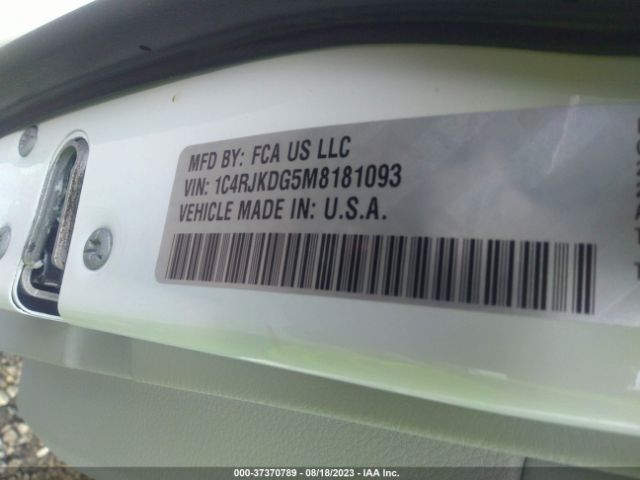 1C4RJKDG5M8181093 Jeep Grand Cherokee L Overland