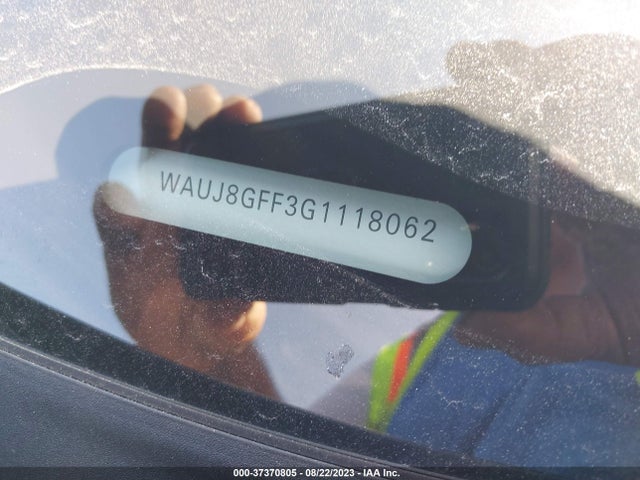 WAUJ8GFF3G1118062 Audi A3 2.0t Premium Plus