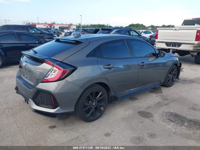 2019 HONDA CIVIC HATCHBACK SPORT VIN: SHHFK7H42KU413643