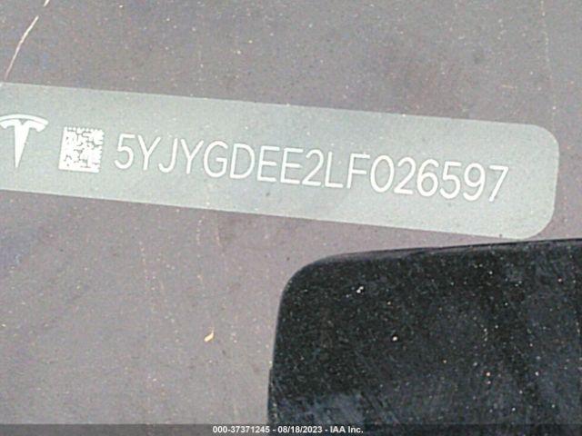 5YJYGDEE2LF026597 Tesla Model Y Long Range