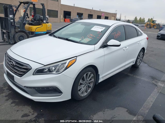2015 HYUNDAI SONATA 2.4L SPORT VIN: 5NPE34AF4FH191442