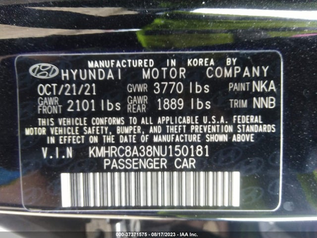 Hyundai Venue Sel 2022 KMHRC8A38NU150181 Image 16