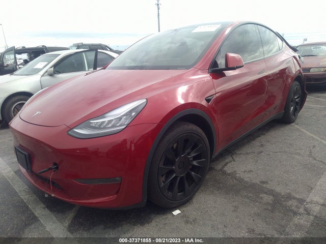 2021 TESLA MODEL Y LONG RANGE VIN: 5YJYGDEE0MF074472