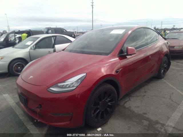 2021 TESLA MODEL Y LONG RANGE VIN: 5YJYGDEE0MF074472