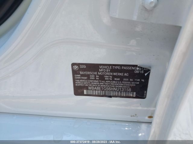 WBA8E1G56HNU13158 BMW 320i