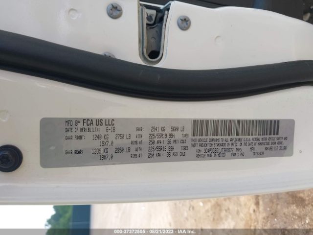 3C4PDDEG1JT389977 Dodge Journey Gt Awd