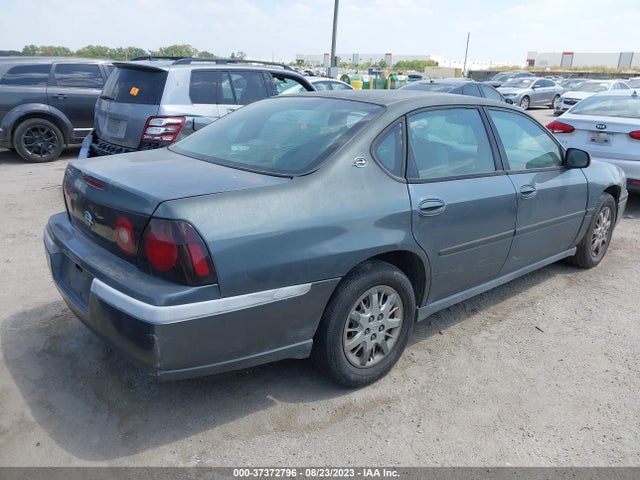2005 CHEVROLET IMPALA BASE VIN: 2G1WF52EX59288663
