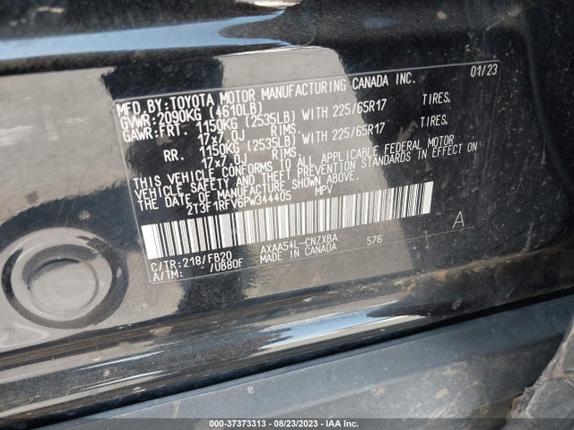 Toyota RAV4 LE 2023 2T3F1RFV6PW344405 Image 15