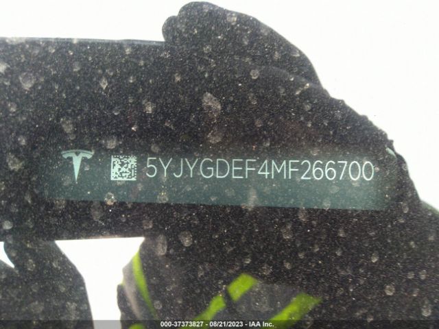 5YJYGDEF4MF266700 Tesla Model Y Performance