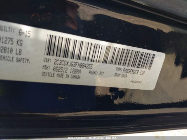 2C3CDXJG3FH884255 Dodge Charger Sxt