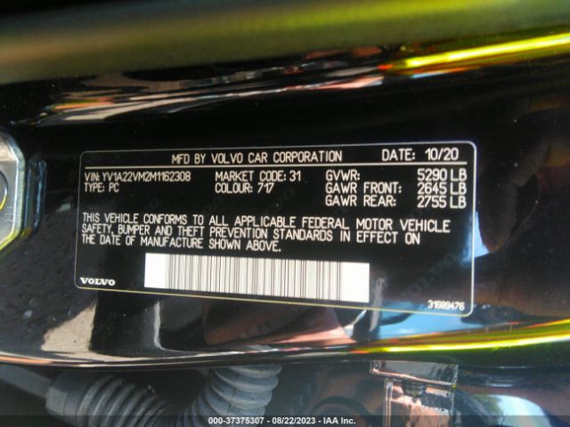 2021 VOLVO V90 YV1A22VM2M1162308 Photo 8