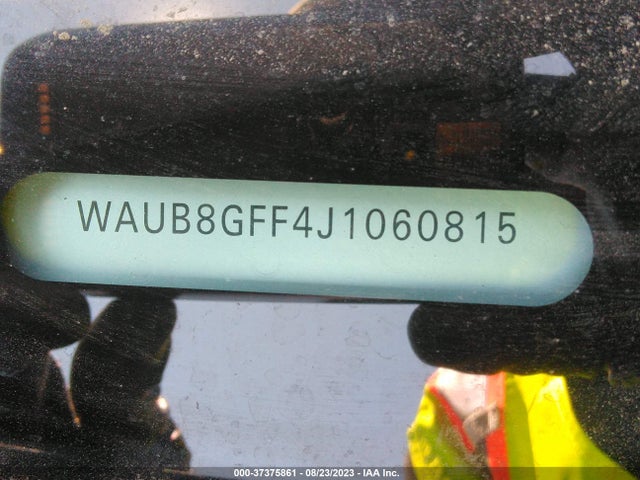 WAUB8GFF4J1060815 Audi A3 Sedan Premium/tech Premium