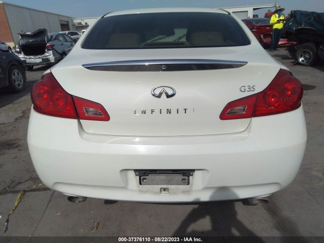 2007 INFINITI G35 SEDAN JOURNEY VIN: JNKBV61E57M718698