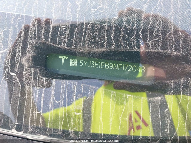 Tesla Model 3 Long Range 2022 5YJ3E1EB9NF172048 Image 9