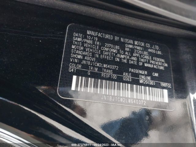 JN1BJ1CW2LW640372 Nissan Rogue Sport Sv