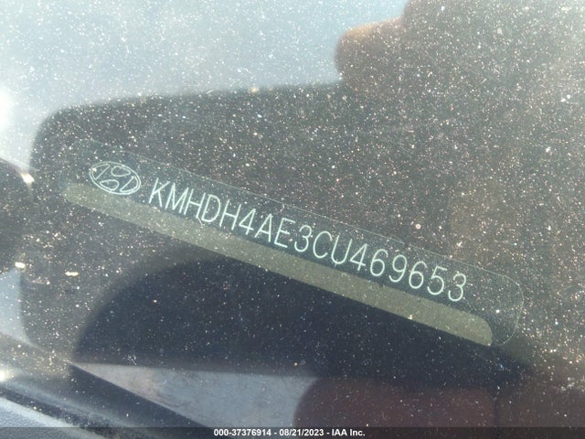 2012 HYUNDAI ELANTRA GLS VIN: KMHDH4AE3CU469653