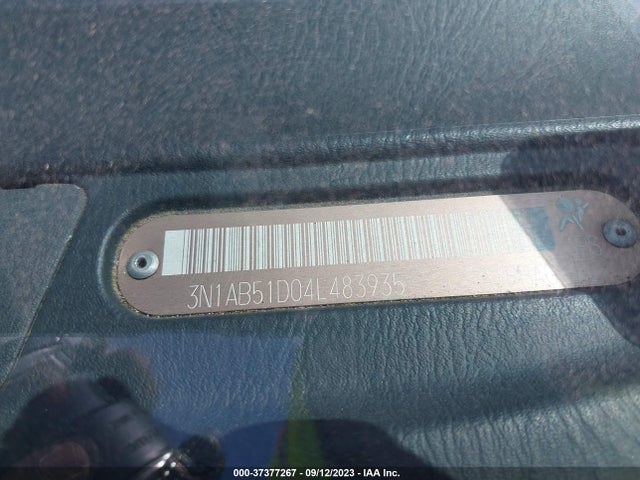 2004 NISSAN SENTRA SE-R SPEC V VIN: 3N1AB51D04L483935