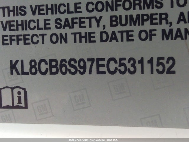 Chevrolet SPARK LS 2014 KL8CB6S97EC531152 Image 9