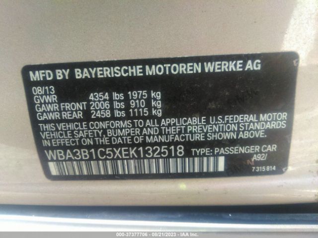 WBA3B1C5XEK132518 BMW 3 Series 320i