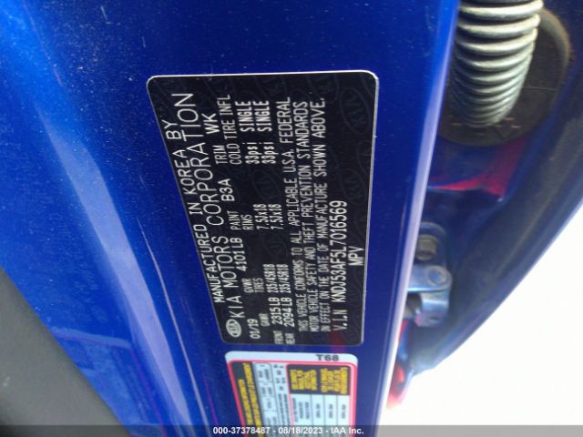 KNDJ53AF5L7016569 KIA Soul Gt-line Turbo