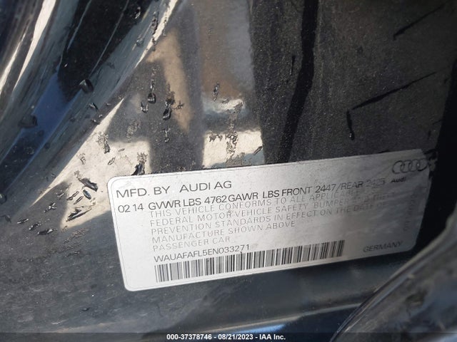 WAUAFAFL5EN033271 Audi A4 PREMIUM