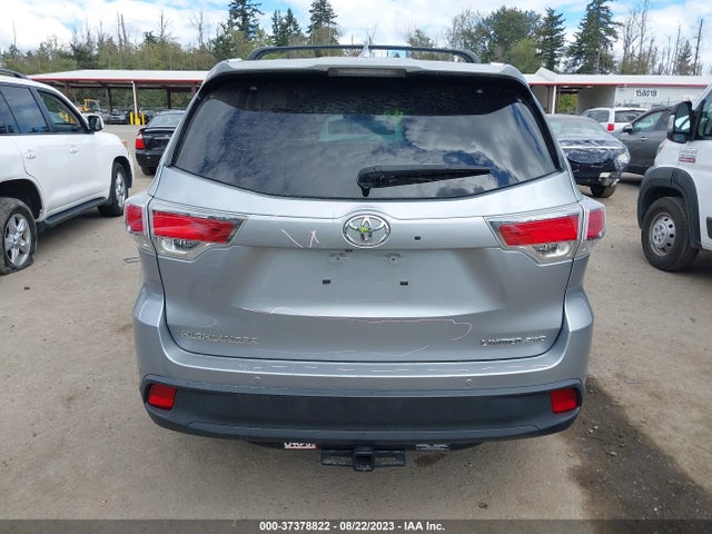 Toyota Highlander Limited 2016 5TDDKRFH0GS296383 Image 9