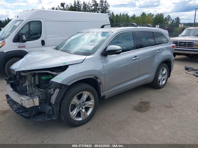 Toyota Highlander Limited 2016 5TDDKRFH0GS296383 Image 2