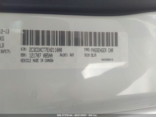 2C3CDXCT7EH211008 Dodge Charger Rt Plus