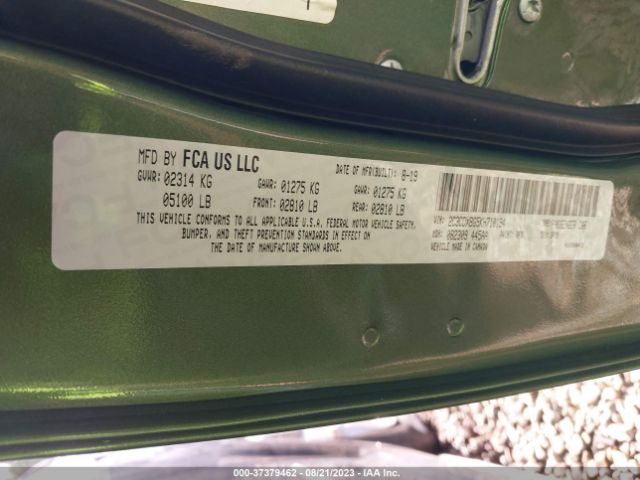 2C3CDXBG5KH710194 Dodge Charger Sxt