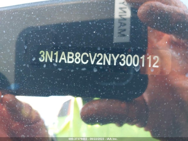 Nissan SENTRA SV 2022 3N1AB8CV2NY300112 Image 9