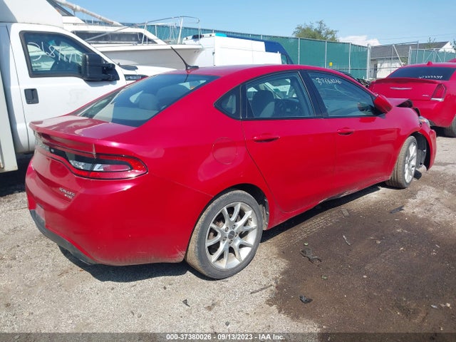 2013 DODGE DART RALLYE VIN: 1C3CDFBH8DD643206