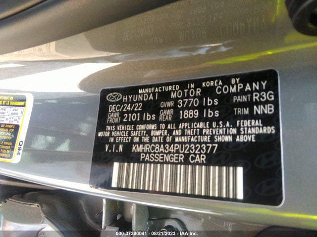 Hyundai Venue Sel 2023 KMHRC8A34PU232377 Image 9