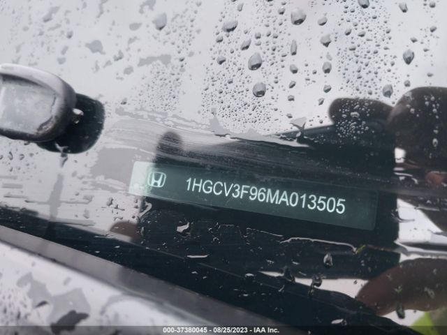 1HGCV3F96MA013505 Honda Accord Hybrid Touring